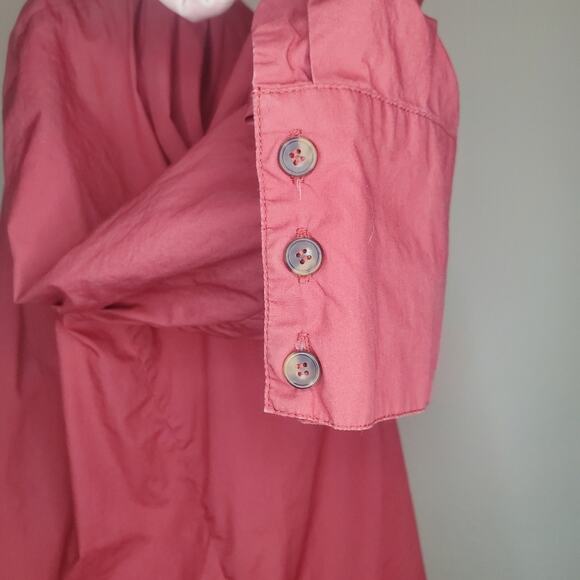 Free People Charlie Button Down Blouse Medium - Picture 6 of 9